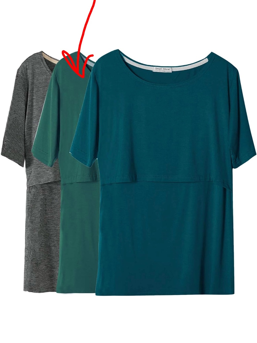 Women's Short Sleeve Nursing Top